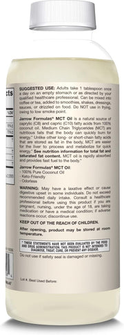 How to Use Image: Jarrow Formulas MCT oil unflavoured 591ml usage in coffee smoothie dressing
