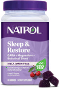Natrol Sleep & Restore Magnesium Glycinate & GABA Gummies - 60 Count