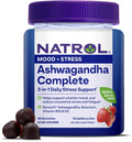 Natrol Ashwagandha Complete Strawberry Gummies – 30 Count