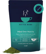Front Image: Hottea Mama mind over matcha latte powder 200g pouch