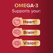 Seven Seas Omega-3 and Gut Friendly Bacteria no flavour capsules 30 count 