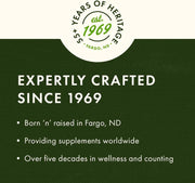 Swanson Avena Sativa 575mg 60 Capsules expertly crafted since 1969 brand heritage infographic