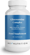 Hey Nutrition Glucosamin Komplex, MSM & Kurkuma – 90 Kapseln