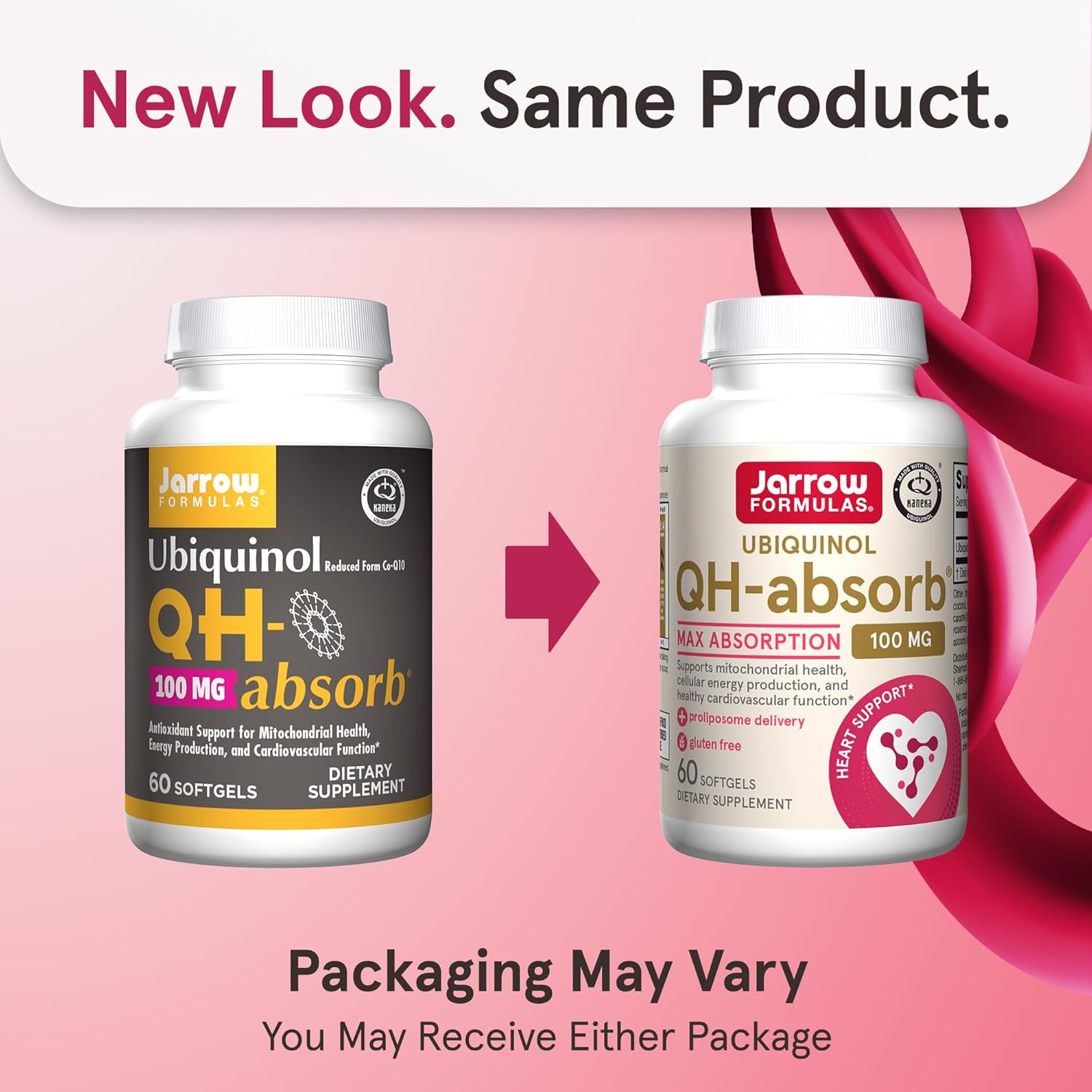 Jarrow Formulas Ubiquinol QH-Absorb 100mg Softgels