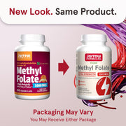 Jarrow Formulas Methyl Folate 1000mcg Veggie Capsules - 100 Count new look