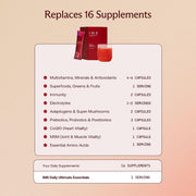 IM8 Daily Ultimate Essentials Pro nutrition facts and ingredients 30 sachets