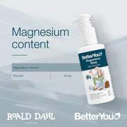 BetterYou Kids Lotion showing ingredients and child-friendly directions.