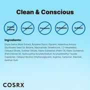 COSRX Ultimate Nourishing Rice Overnight Spa Mask 60ml jar ingredients