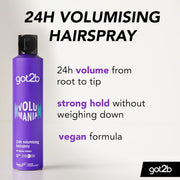 got2b Volumania 24h Volumizing Hairspray aerosol spray can 300ml ingredients and product information