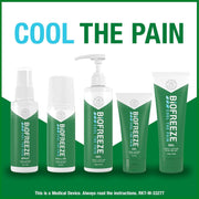 Biofreeze Cooling Gel with Menthol 118ml & other variants