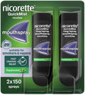 Nicorette QuickMist 1mg Mouthspray Freshmint – 2 x 150 Sprays