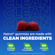 Natrol Magnesium Citrate raspberry gummies supplement 60 gummies