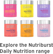 Nutriburst GreenVita 22 Fruits Veg Mushrooms Gummies & Vitamins variants
