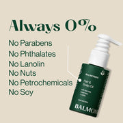 Supplement facts: Balmonds Hair and Scalp Oil 50ml ingredients rosemary hemp tea tree oils