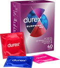 Durex Surprise Me Variety Pack Condoms - 40 Count