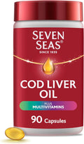 Seven Seas Lebertran Plus Multivitamine, Omega-3 - 90 Kapseln