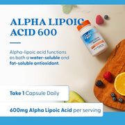 How to Use: Doctor's Best Alpha-Lipoic Acid 600mg capsule usage instructions 180 count