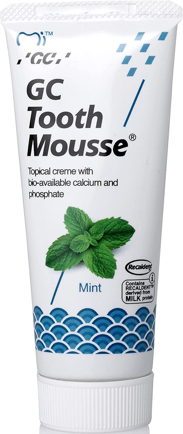 GC Tooth Mousse Mint - 40g | Remineralising Dental Crème for Sensitive Teeth