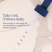 How to Use Image: Trace Minerals Ionic Fulvic Acid liquid drops usage instructions bottle 59ml