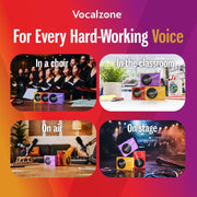 Vocalzone Blackcurrant Sugar Free Pastilles blackcurrant flavour 24 count lifestyle use image