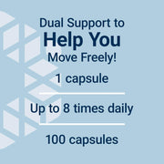 Supplement dosage for Life Extension Glucosamine Chondroitin capsules, showing dosage and ingredients.