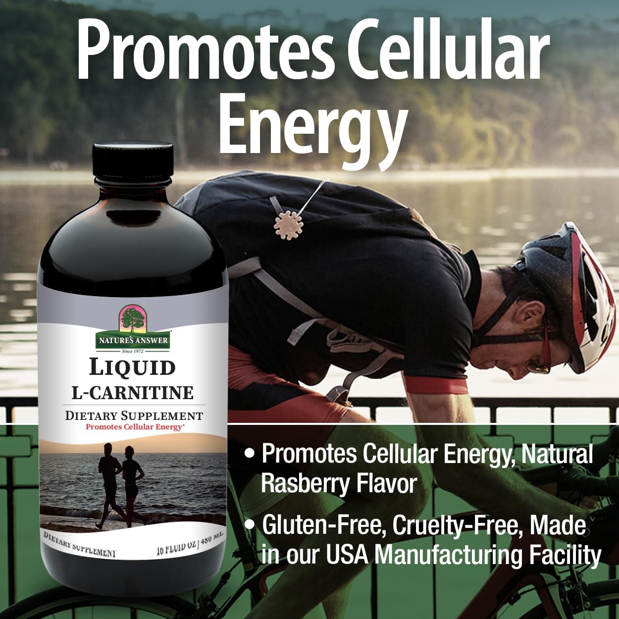 Nature's Answer L-Carnitine Liquid Supplement - 480ml