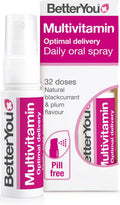 BetterYou MultiVitamin Daily Mundspray, Schwarze Johannisbeere & Pflaume – 25ml