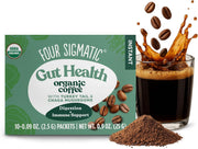 Four Sigmatic Organic Instant Coffee Blend 10 packets front packaging on white background