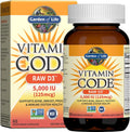 Garden of Life Vitamin D3 5000 IU - Whole Food - 60 Veg Capsules