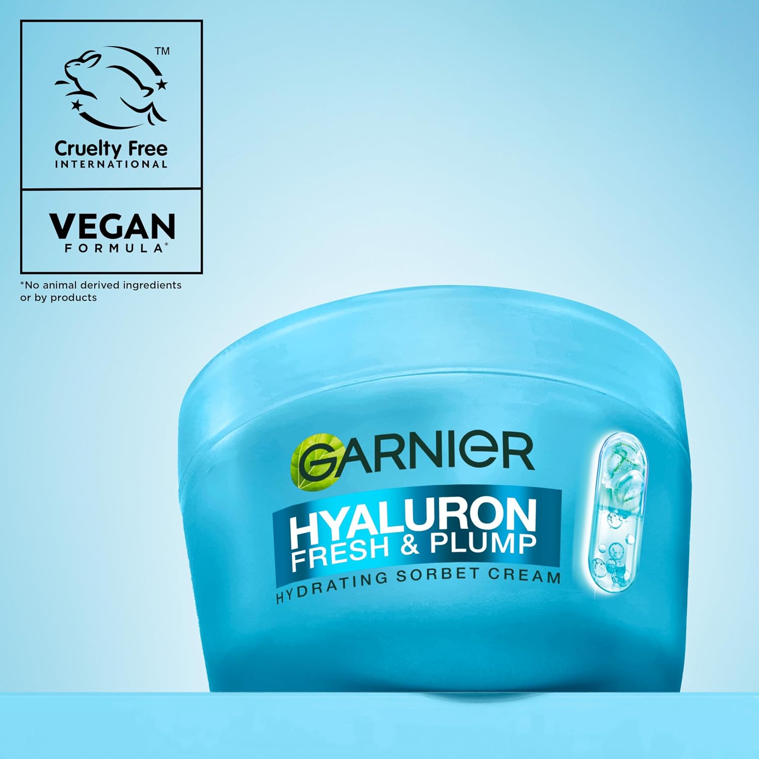 Garnier Hyaluron Fresh & Plump Hydrating Sorbet Cream 85ml daily facial moisturiser