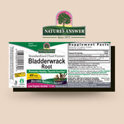 Nature’s Answer Bladderwrack liquid extract low alcohol 30ml barcode