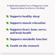 Natrol Magnesium Glycinate 240mg Capsules – 60 count