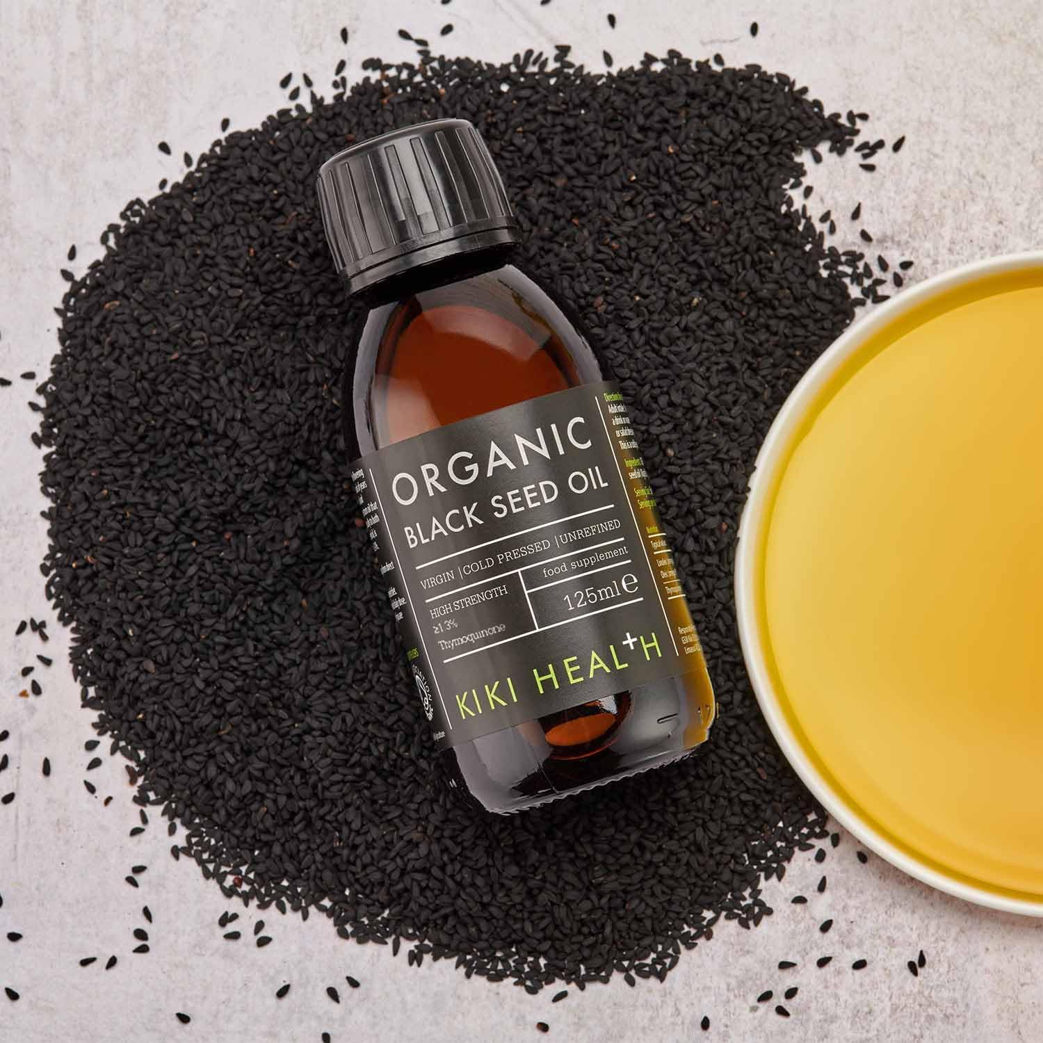 KIKI Health Organic Black Seed Oil Cold Pressed - 125ml