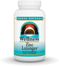 Source Naturals Wellness Zink Lutschtabletten 23mg Pfirsich Himbeere - 60 Stück