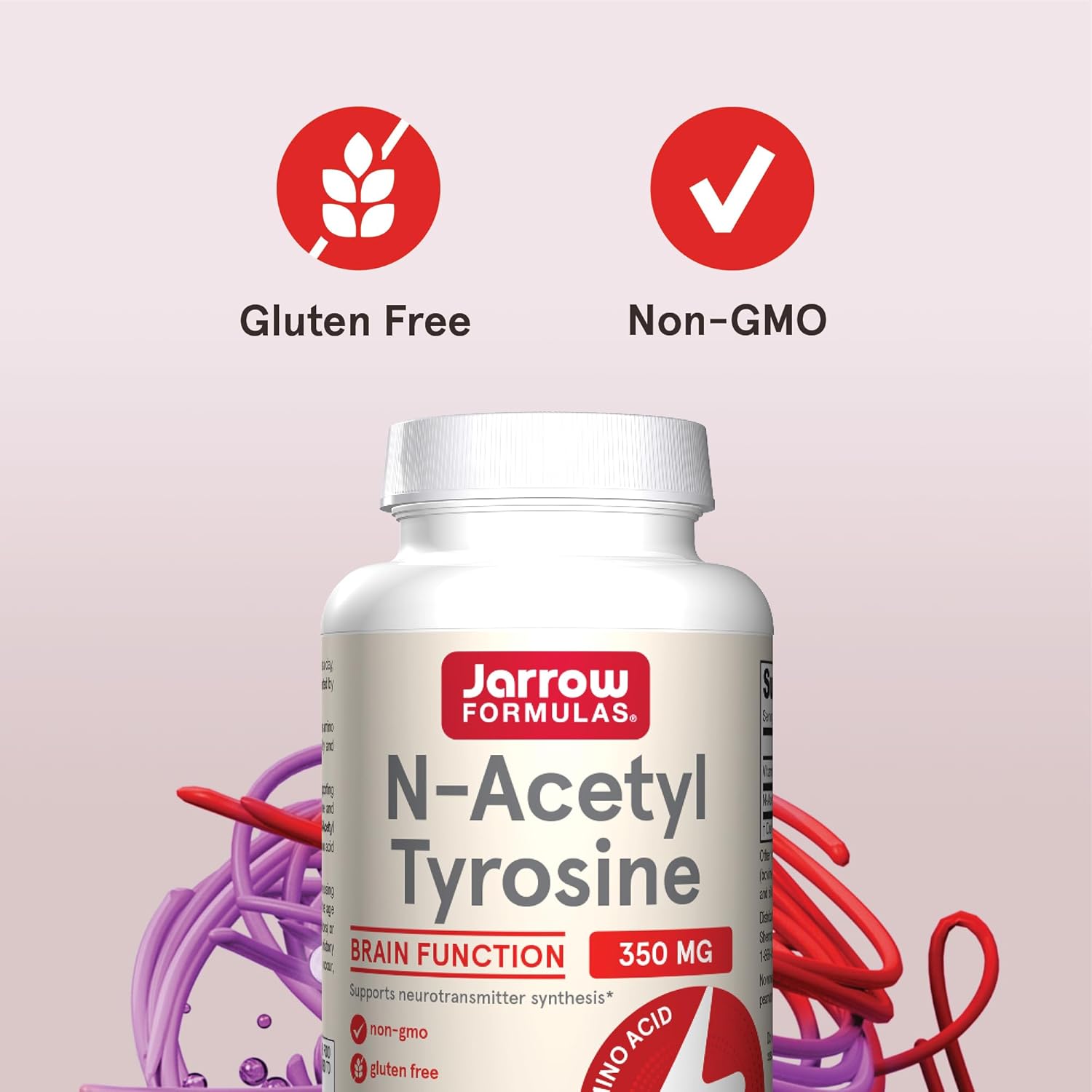 Jarrow Formulas N-Acetyl Tyrosine 350 mg – 120 Capsules
