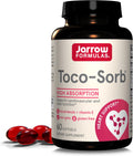 Jarrow Formulas Toco-Sorb Vitamin E Komplex Softgels – 60 Kapseln