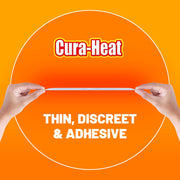 Cura-Heat 24H Non-Medicinal Heat Patch Back & Shoulder 3 x 4 Patches 