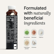 Huel Black Edition Ready-to-Drink Chocolate meal drink bottle serving instructions 500ml bottle 8 pack