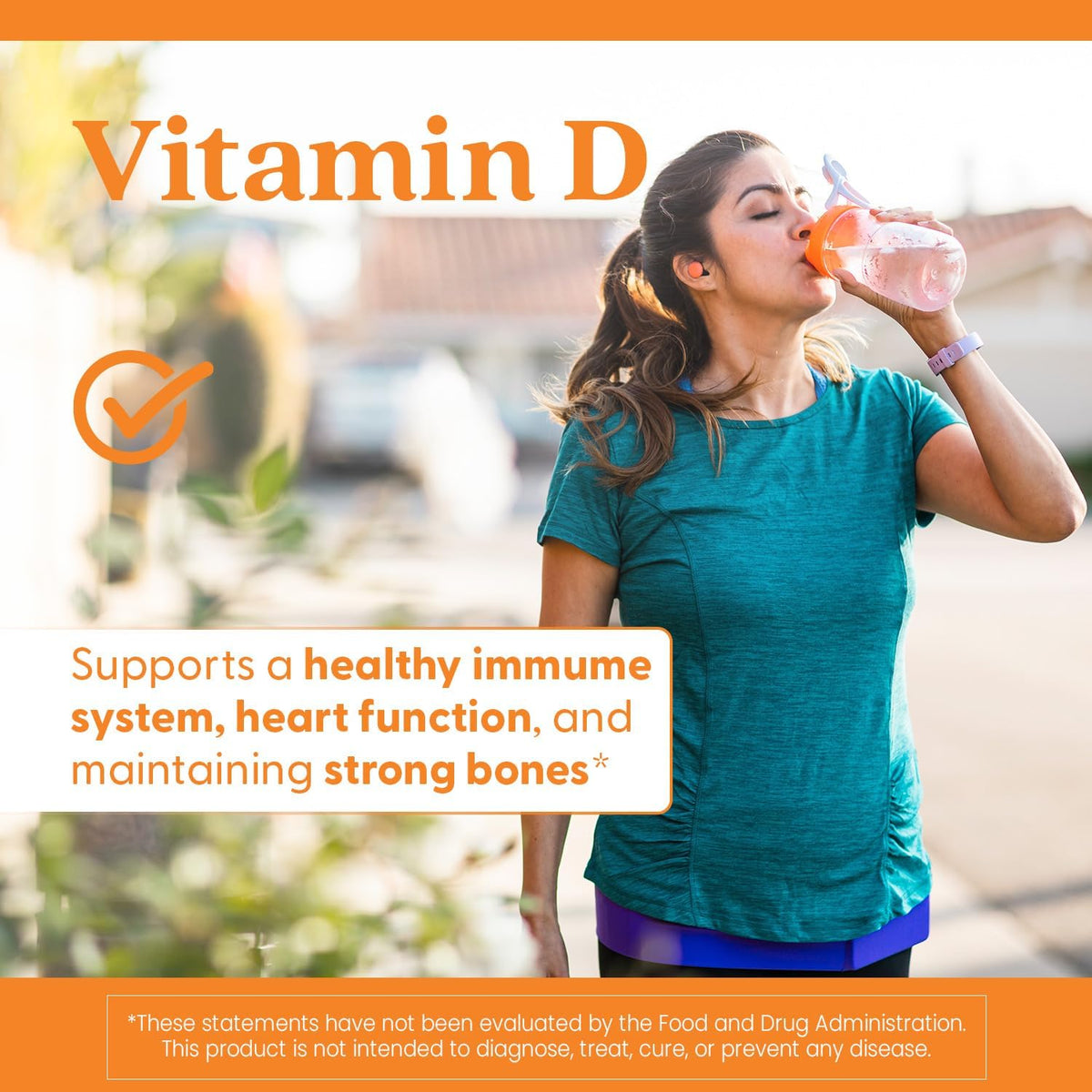 Doctor's Best Vitamin D3, bottle packaging, unflavoured, 1000 IU 25mcg, 180 softgels, daily dietary supplement use