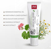 SPLAT Professional Medical Herbs Bio-Active Toothpaste 100ml ingredients