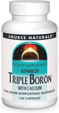 Source Naturals Advanced Triple Boron mit Calcium – 120 Kapseln