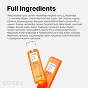 COSRX 5 PDRN Collagen Intense Vitalizing Serum 100ml bottle ingredients