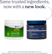 Trace Minerals Keto Electrolyte Powder Lemon Lime - 369g new look