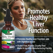 Nature’s Answer Milk Thistle Liquid Extract Low Alcohol - 30ml