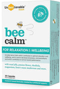 Unbeelievable Health Bee Calm Relaxation Support - 20 Capsules