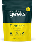 Nutrition Geeks High-Strength Turmeric Complex Vegan Tablets - 120 Count