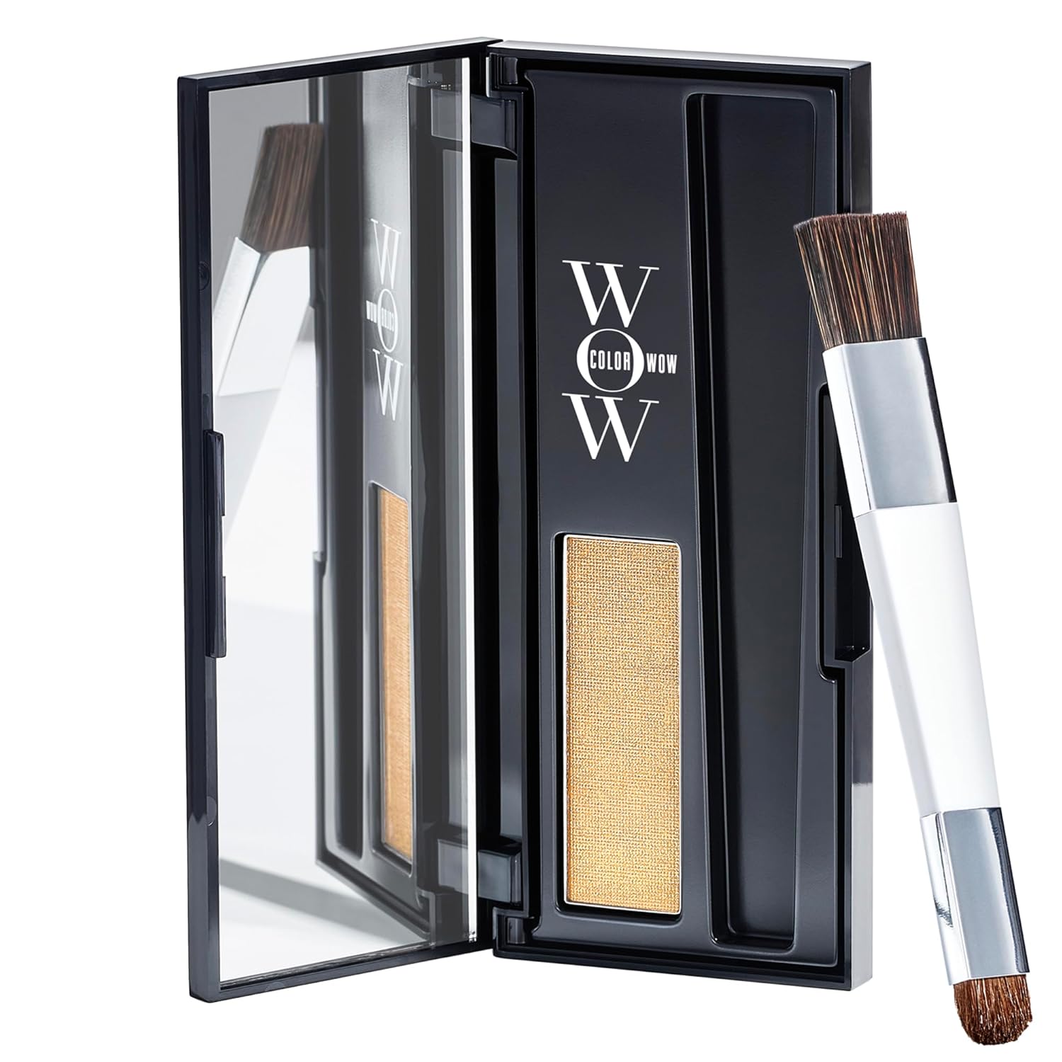 Color Wow Root Cover Up Hair Powder Blonde, compact hair touch-up powder, Blonde shade, 2.1g