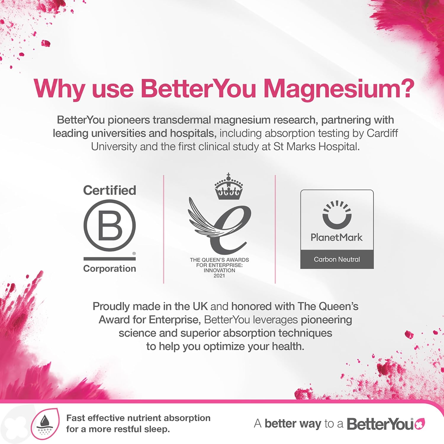 BetterYou Magnesium Sleep Bath Flakes with Lavender - 1kg