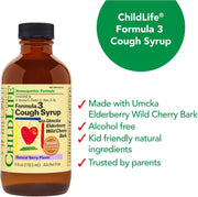 ChildLife Essentials Formula 3 kids liquid supplement berry flavour 118.5ml