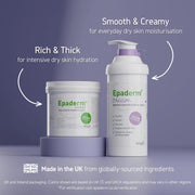 Epaderm Emollient Ointment fragrance-free 500g tub lifestyle use image